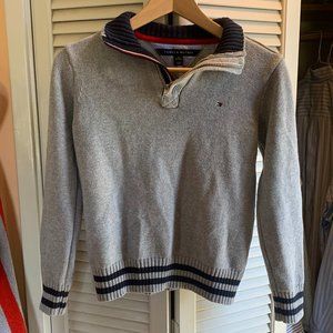 Tommy Hilfiger Boys Cotton Zip Sweater